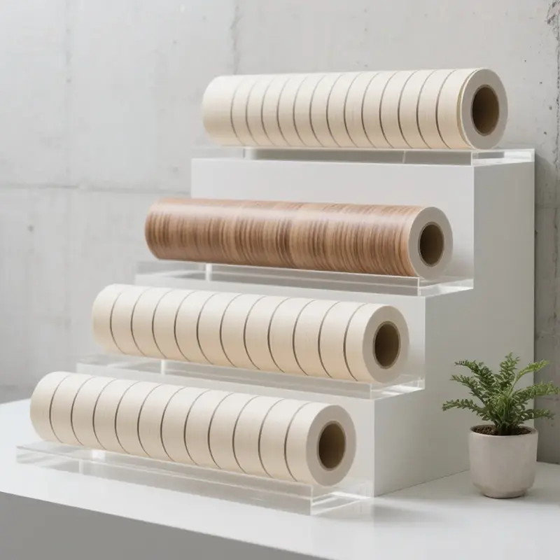 Заводская цана драўлянага збожжа дэкаратыўная плёнка